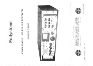 Eddystone-1990S.UHF Radio preview